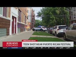 Teen shot near Chicago's Puerto Rican Festival in Humboldt Park