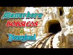 Matterhorn Bobsleds 2025 Front Seat On-Ride POV | Disneyland Park California