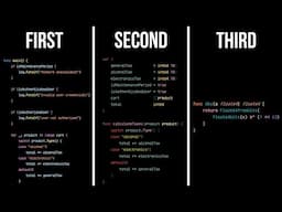 The 3 Laws of Writing Minimalist Code