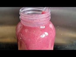 Dragon fruit smoothie 😋💜