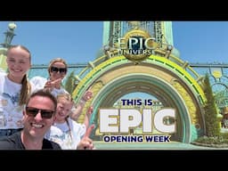 EPIC UNIVERSE | Our first experience and honest thoughts on opening week in May 2025