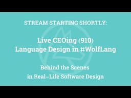 Live CEOing Ep 910: Design Review for MCP Server Paclet
