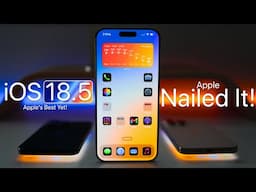 iOS 18.5 Beta 2 - Apple's Nailed It! - Features, Battery and Follow Up