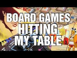 Board Games Hitting My Table - 1st Half April 2025