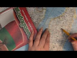 ASMR ~ Bongolava, Madagascar History & Geography ~ Soft Spoken Map Tracing, Whispered Facts