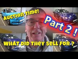 Part 2 What Did These EVs Sell for at UK Auction? Revealed!