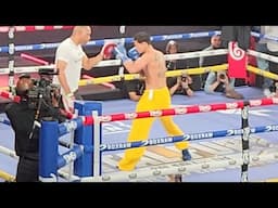 RYAN GARCIA EXPLOSIVE ON PADS AHEAD OF ROLLY ROMERO SHOWDOWN !