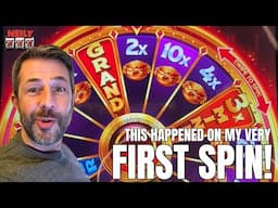 OMG I got this HUGE WIN on my VERY FIRST SPIN! Dragon Bowl Slot Machine!