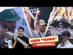 CHAMPIONS 🇿🇦 LORD TEMBA को कोई नहीं हरा सकता 🤣 तोड़ दिया AUS का घमंड 🔥 TEMBA WTC VICTORY CELEBRATION