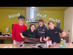 Blind, Deaf, Mute Challenge with The Guys