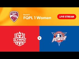 FQPL 1 Women Round 6 - Olympic FC vs. Peninsula Power