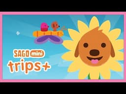 Sago Mini Trips Apple Arcade - ⭐Explore the Sky with Airplane!⭐