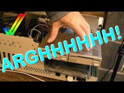 Commodore #amiga  A2000 DF1 Woes (Add second drive)