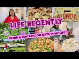 🎀💕LIFE RECENTLY: FEW RANDOM DAYA IN MY LIFE,HEALTHY PROTEIN FILLED MEALS,Indian MOM RoutineINUSAVLOG