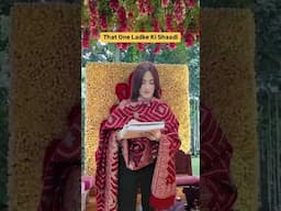 THAT ONE LAKDI IN A WEDDING 💸| SAMREEN ALI VLOGS #shorts