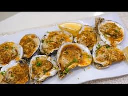 Cajun butter Baked Oysters | Easy Seafood Appetizer