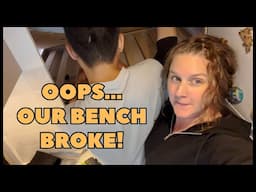 Fixing our Bench & Bed Lift | VANLIFE