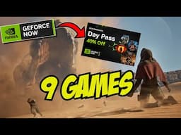 HUGE GeForce Now News: DUNE is HERE & 40% OFF PASSES!