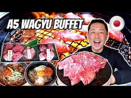 BEST ALL YOU CAN EAT A5 WAGYU BEEF BBQ BUFFET 🇯🇵 Wagyu Restaurant in Tokyo Japan