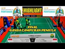 LAKSMANA/AQILAH vs ZAIDAN/WIJAYA | Final BNI Sirkuit Nasional B Pontianak 2025