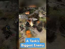 A Tank's Biggest Enemy #companyofheroes3 #gaming