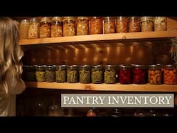 Spring Pantry Inventory & Cleaning