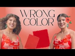 I Wore the WRONG Color… and Paid the Price! My Big Color Mistake!