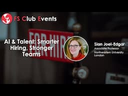 AI & Talent: Smarter Hiring, Stronger Teams