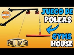 🏋️Juego De Poleas ALTA y BAJA- GYM EN CASA 🏠