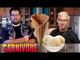 Carnivore Waffle Cones with Dr. Kiltz’s Famous Ice Cream 🍦🔥