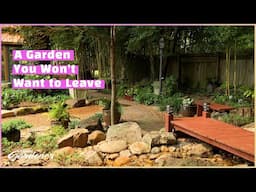An Artful Waterscape and Purposeful Bamboo | Volunteer Gardener