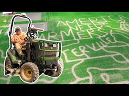 My BIGGEST Corn Maze YET! How do we do it?