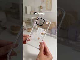 design + unbox my custom phone case with me! 🧸♡🐰ty hugifts.ᐟ  #phonecase #iphone #cute