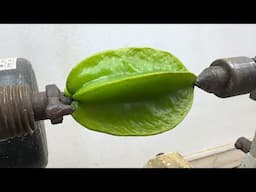 Craft Woodturning Products   Techniques Turning And Carving A Beautiful Star Fruit On Wood Lathe