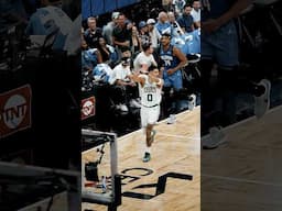 Jayson Tatum hits the RIGHT WRIST CELEBRATION