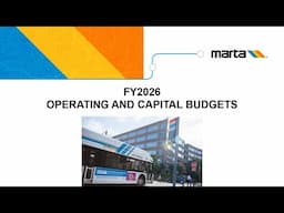 FY26 Operating and Capital Budget Hearing