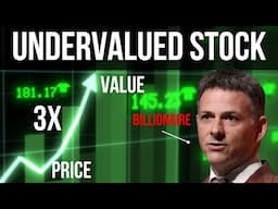 Undervalued Stock Could Triple - Hedge Fund is Loading up!