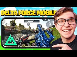 Delta Force Mobile Is FINALLY HERE! Global Launch Gameplay + How To Download!