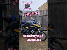 I'm off camping on the BMW F800GSA #motorcyclecamping