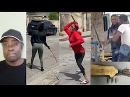 Females knife n weapon showdown, Police hit man accusing of