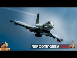 LIVE EUROFIGHTER TYPHOON FGR4 ACTION BOMBER COUNTY • QRA STATION RAF CONINGSBY 29.04.25