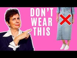 How Not To Wear Skirts Over 50: Fashion Mistakes Women Over 50 Make With Skirts