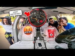 “RUNNING OUT OF GAS” PRANK In THE MIDDLE Of NOWHERE To GET THE GANG REACTION😂!