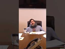 The Ultimate way to sleep at your job #comedy #funny