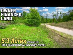 ($1,500 Down) Ground Vid of 5.3 Acres of Owner Financed Land for Sale near Spfld, MO - CG41 #land