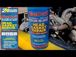 Testing out BlueDevil Head Gasket POUR-N-GO Repair on a 1988 Suzuki Samurai.