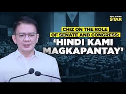 Kamara at Senado, ‘di magkapantay ang papel sa impeachment ayon kay Escudero