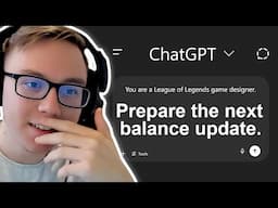 DOES RIOT'S BALANCE TEAM USE AI?
