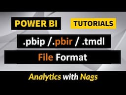 What is pbip File Format | What is pbir Format | What is tmdl Format in Power BI (75)