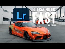 Edit Car Photos 10x Faster in Lightroom – Edit A Whole Set In Minutes!